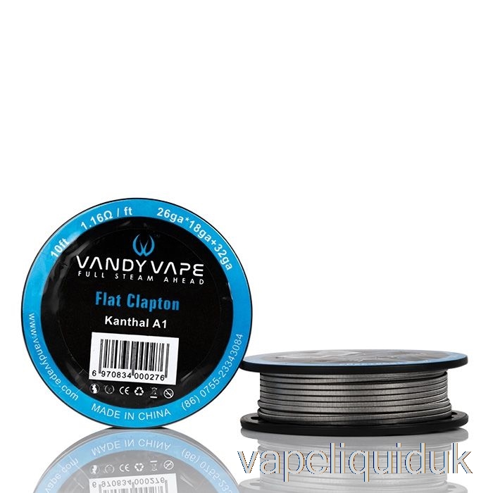 Vandy Vape Specialty Wire Spools KA1 Flat Clapton - 26GA*18GA+32GA - 10ft - 1.16ohm Vape Juice